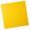 Bedrijfsvloer pvc kliktegel 7 mm geel